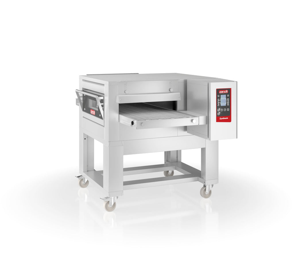 Zanolli Synthesis 08/50 VE Electric Conveyor Pizza Oven (20″/55cm) On Stand