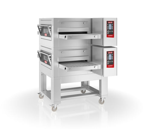 Zanolli Synthesis 08/50 VE Electric Conveyor Pizza Oven (20″/55cm) On Stand