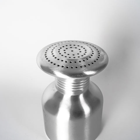 Aluminium Salt Shaker with Removable Screw-On Top