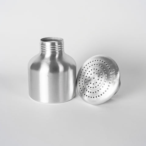 Aluminium Salt Shaker with Removable Screw-On Top