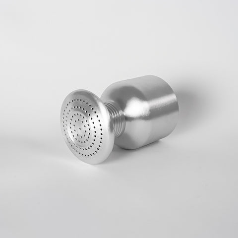 Aluminium Salt Shaker with Removable Screw-On Top